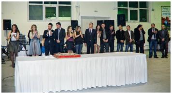 Το Διοικητικό Συμβούλιο της Νε.Β στην εκδήλωση για την  Κοπή πίτας 2011