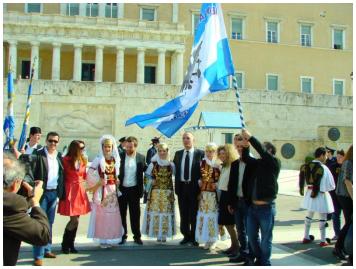 Μνημείο Άγνωστου Στρατιώτη-Επέτειος Αυτονομίας της Βορείου Ηπείρου, Αθήνα,Φεβ. 2011