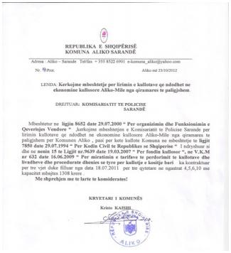 Χρήστος Καίσης: Τα τελευταία νεα για την υπόθεση των λιβαδιών στην Επαρχία Αλυκου