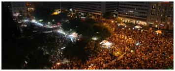 Αγανακτισμένοι στο Σύνταγμα