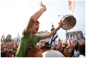 Αγανακτισμένοι στο Σύνταγμα