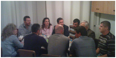Συνάντηση "Νε.Β" με τον Πρόεδρο του "Παγκοσμίου Συμβουλίου Ηπειρωτών" κ. Χρυσόστομο Δήμου