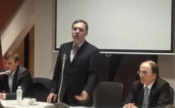Συναντήσεις με τους έλληνες της Αυλώνας του Πρέσβη της Ελλάδος και του Γενικού Προέδρου της Ομόνοιας
